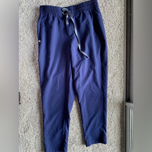 FIGS Zamora Navy Jogger Scrub Pants Women's - Picture 2 of 7